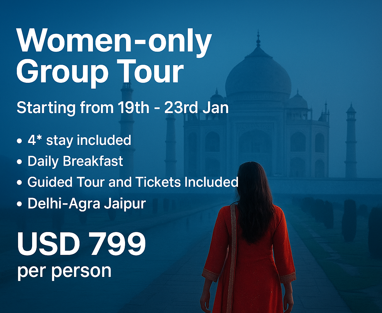 Women-Only Group Tour - Book Now