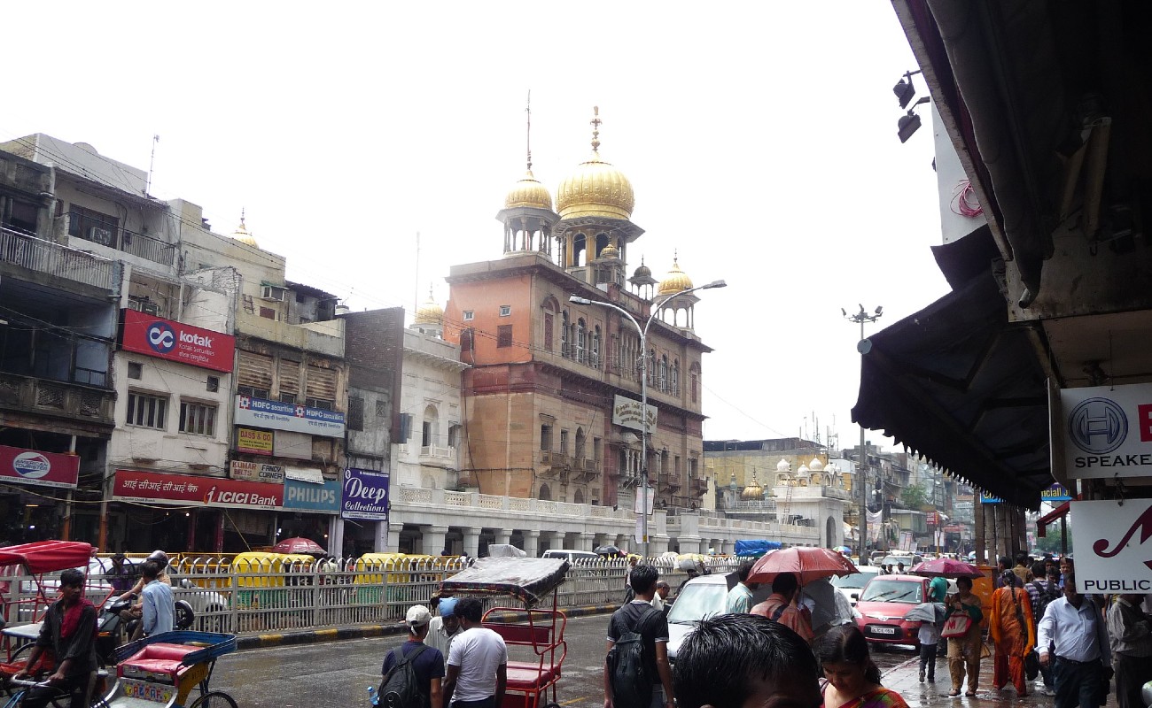 Old Delhi street and market
